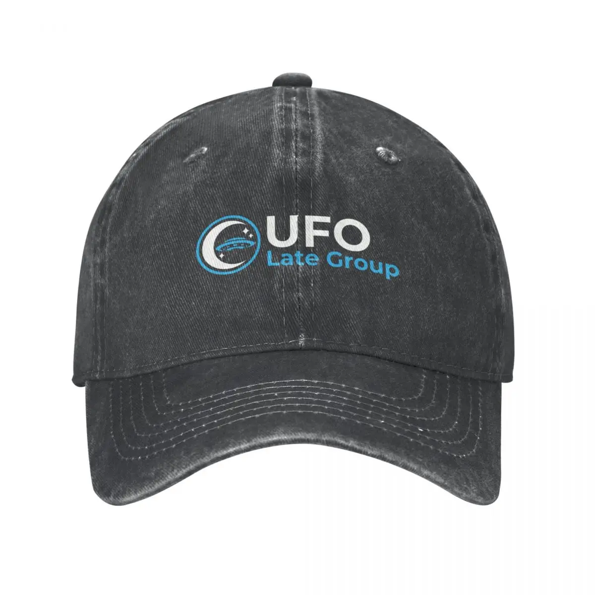 UFO Late Group Minimalist Design Cap black Designer Hat Women's Hats Men's