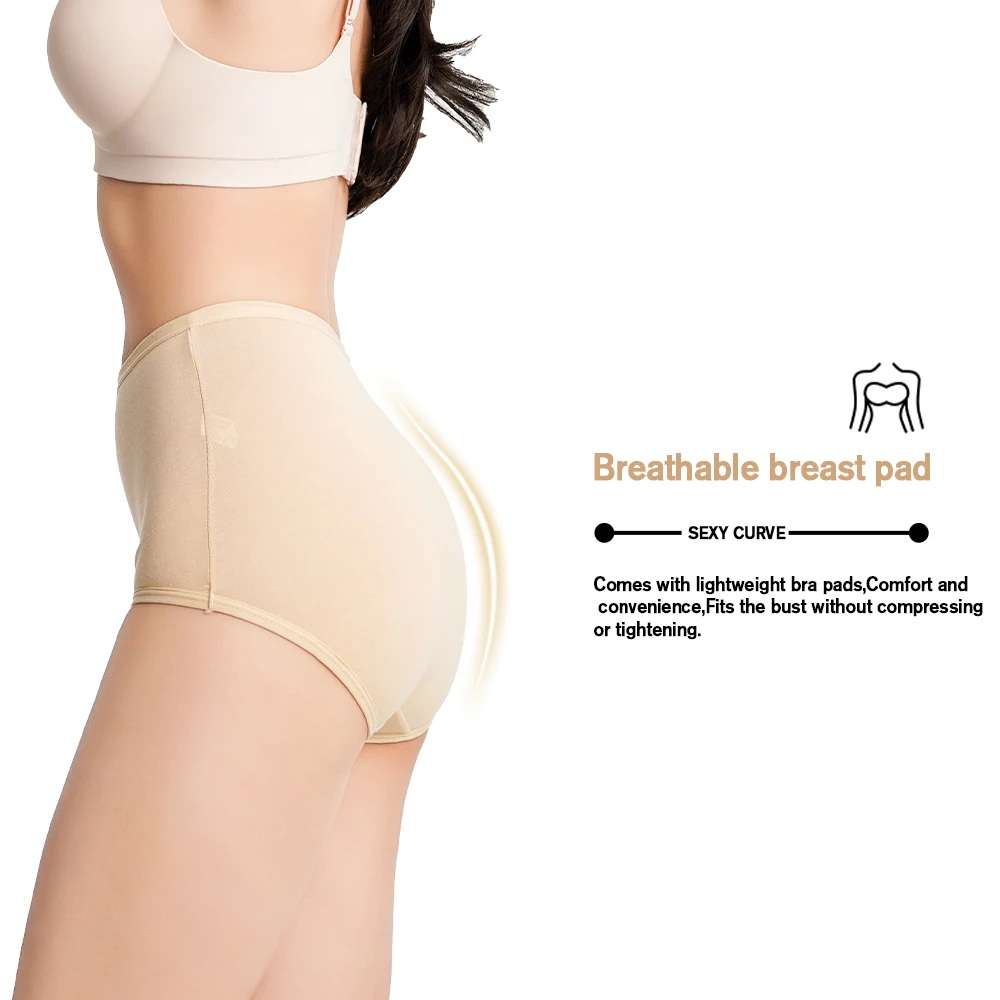 3Pcs Women Cotton High Waist Panties Breathable Briefs Plus Size Lingerie Seamless Ladies Panty Underpants Oversize Underwear