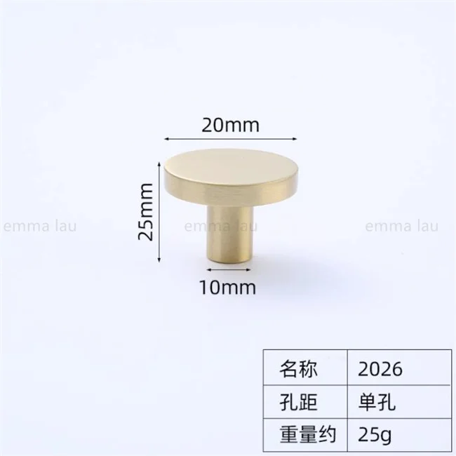 Scandinavische moderne wandgemonteerde haken massief messing rek jaskappen muurhanger ronde individuele kledinghaken badkameraccessoires