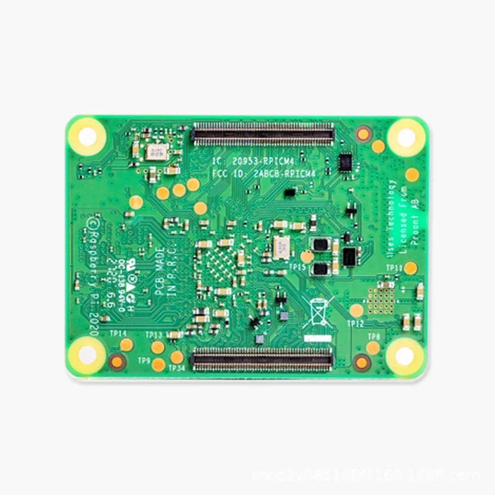 Raspberry Pi CM4 Compute Module 4 com 1G, 2G, 4G, 8G, RAM Lite, 8G, 16G, 32G, eMMC, Flash, Suporte opcional, Wi-Fi, bluetooth, CM4 Núcleo Board