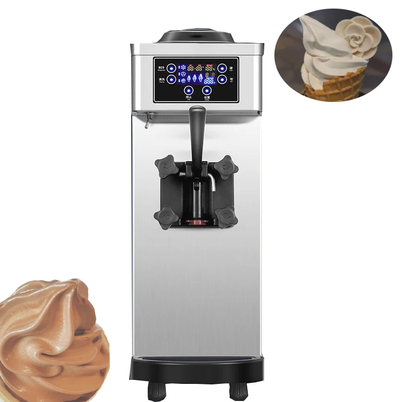 

Ice Cream Machine Commercial Automatic Small Desktop Cone Ice Cream Machine Mini Ice Cream Machine