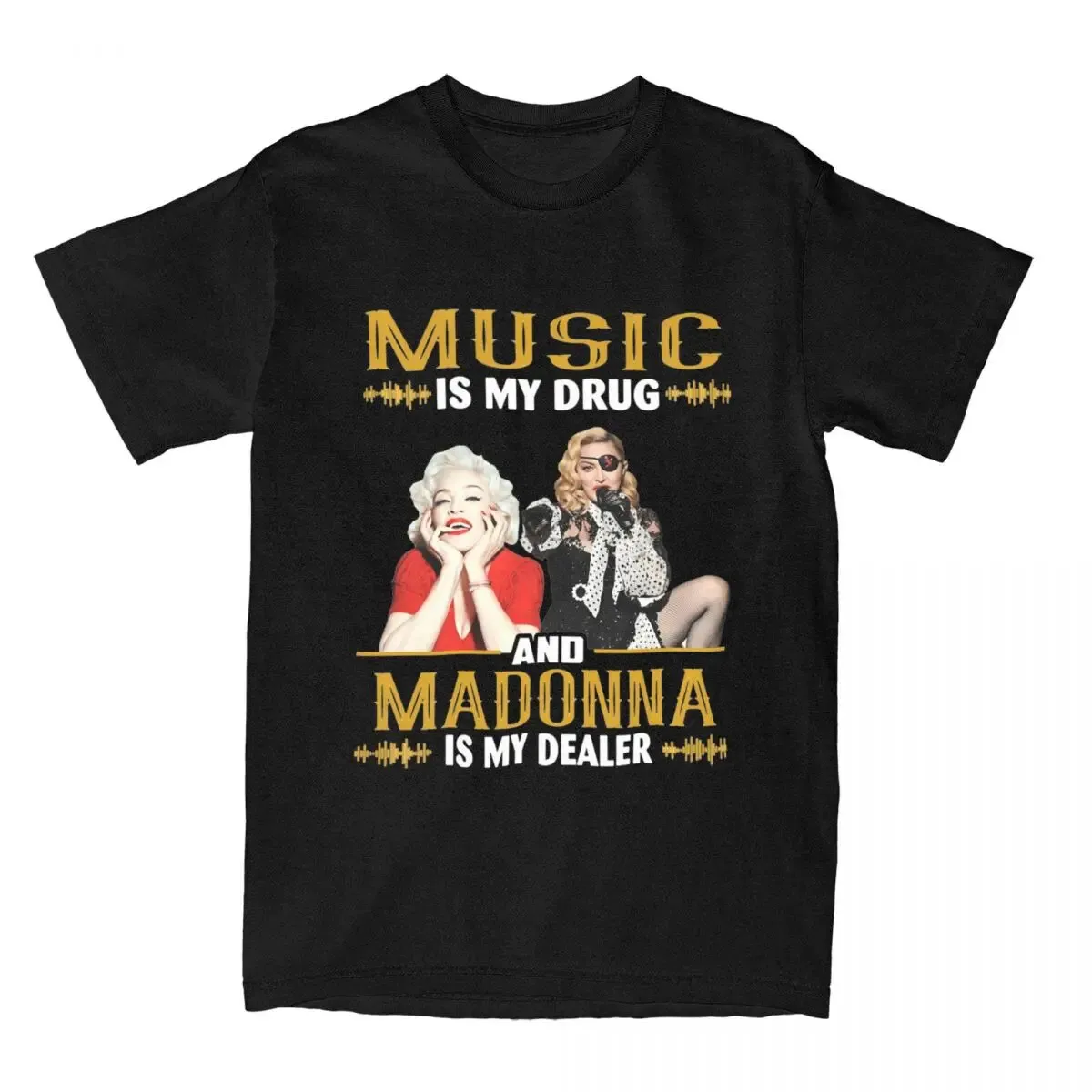 

Men Women Music Madonna Singer Love Of My Life T Shirts Merch 100% Cotton Tops T