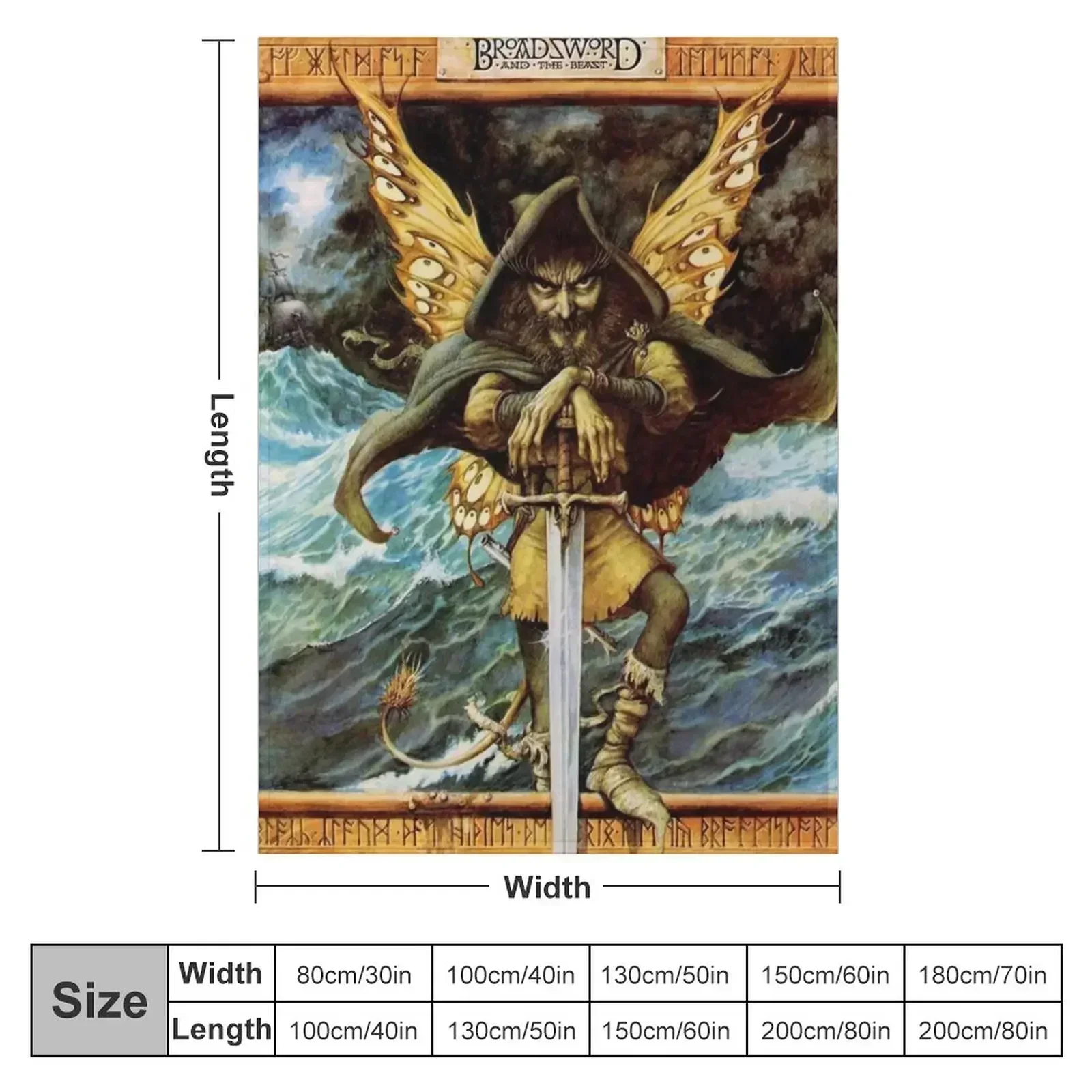 sword jethro tull 2020 sudahlah Throw Blanket couch cozy soft plush fuzzy picnic outdoor blanket