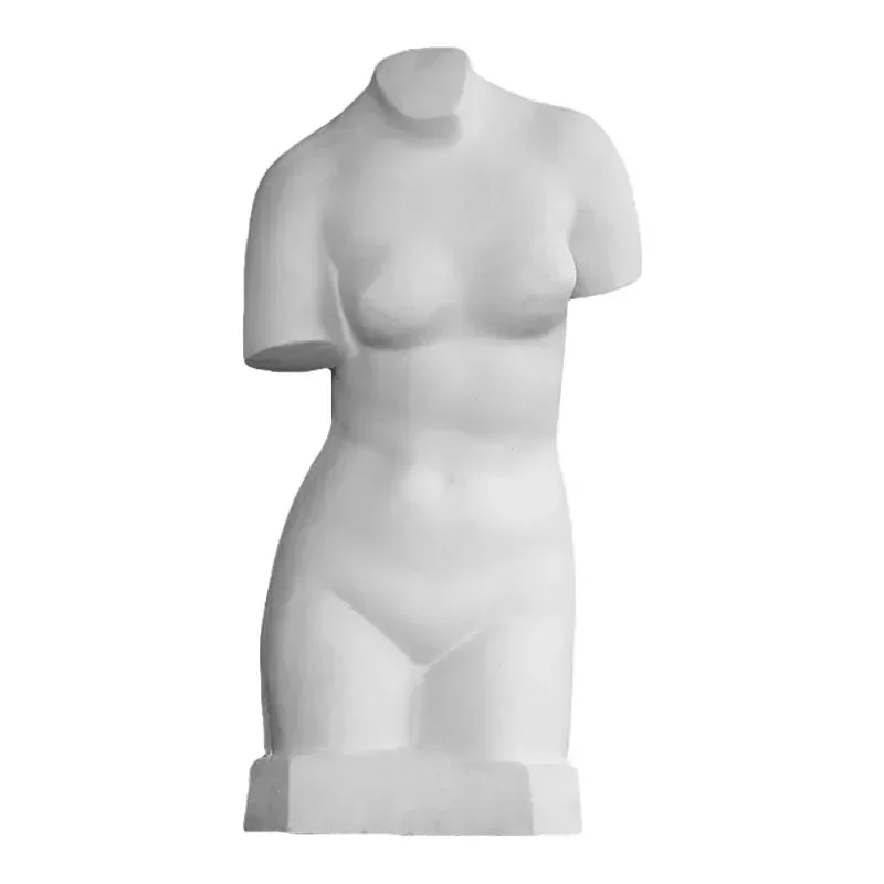plaster statue 60cm female anatomy torso sketch life still life plaster sculpture teaching aids