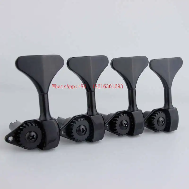 Electric Bass Button Accessory Black Head Button Scroll Wheel