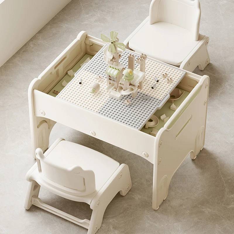 Table de Bureau pour Bébé, Meubles de Chambre d'Enfant, de Maternelle, pour Fille et Garçon, Petit Étudiant