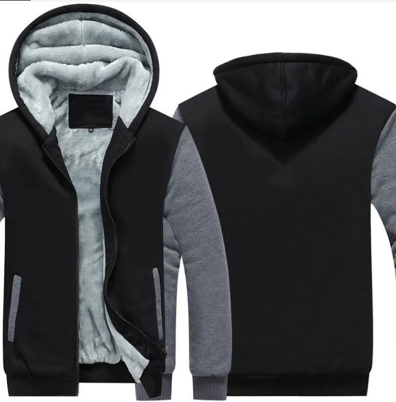 Winter Mopar Hoodies Men Fashion Coat Wool Liner Jacket Mopar Sweatshirts Warm Hoody Mans Coat HS-015