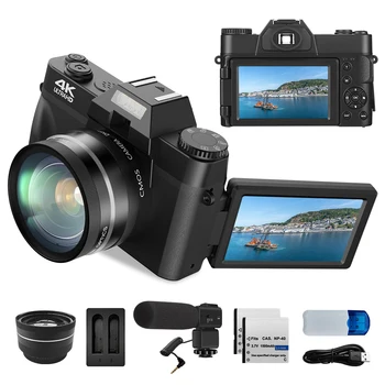 Digital cameras 4k HD WiFi cameras photo camera Video professional 16X Zoom Youtube sports live travel beginner cameras