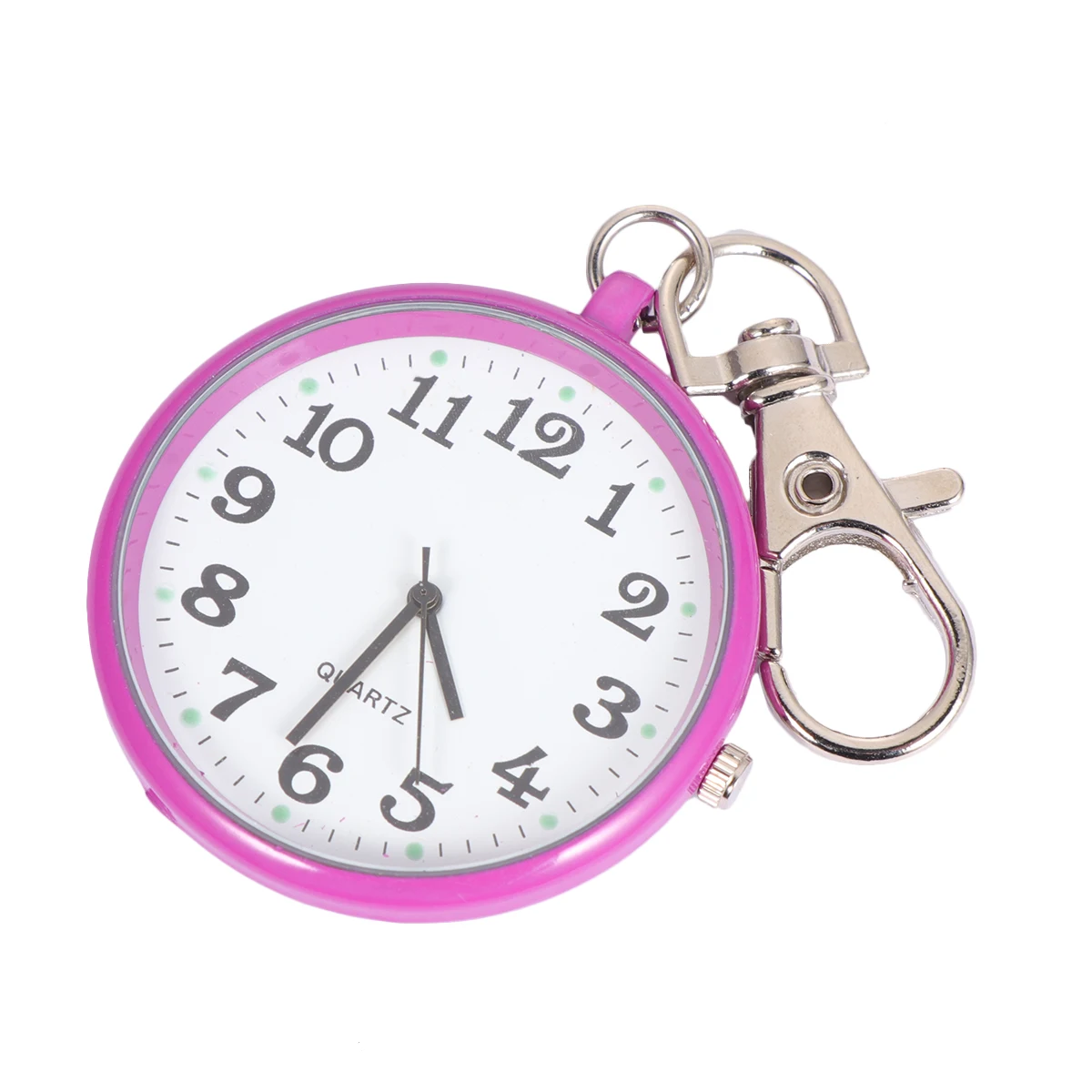 

Retro Hanging Pocket Watch Vintage Watch Pendant Chain Necklace Style Rosy Functional Timepiece For Daily Wear Party