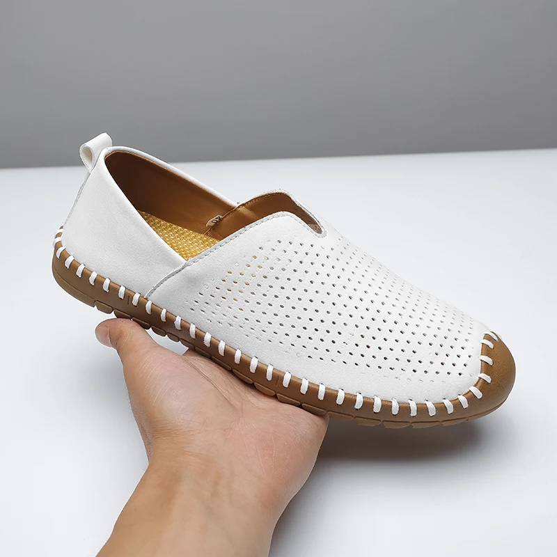 

Мужская обувь Повседневные лоферы ручной работы Повседневная обувь Новое лето 2025 Лоферы Мужские Zapatos De Hombre Tenis Masculino летняя обувь для мужчин