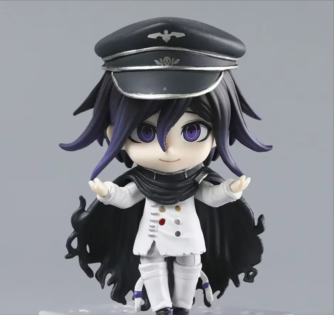 Figurine articulée de 10 cm de Danganronpa V3, Killing Harmon, Kokichi Oma, version Q, n° 2802, objet de collection, décoration de bureau, cadeau de Noël.