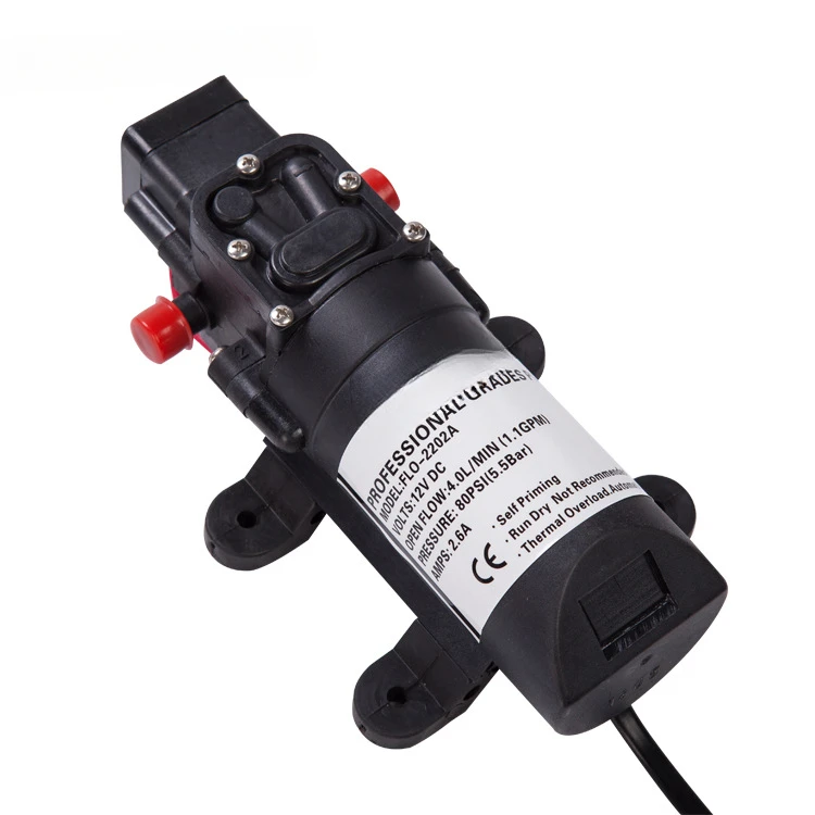 FL-2202A 12vv DC sprayer high pressure water pump agricultural miniature electric diaphragm pump