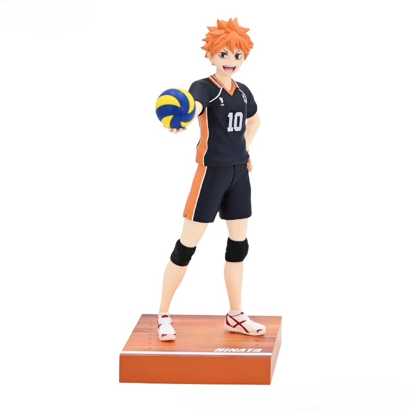 100% Original:Haikyuu!! Shoyo Hinata Tobio Kageyama 17cm PVC Action Figure Anime Figure Model Toys Figure Collection Doll Gift