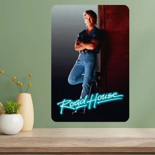 Road House Classic Movie Metal Poster Sign