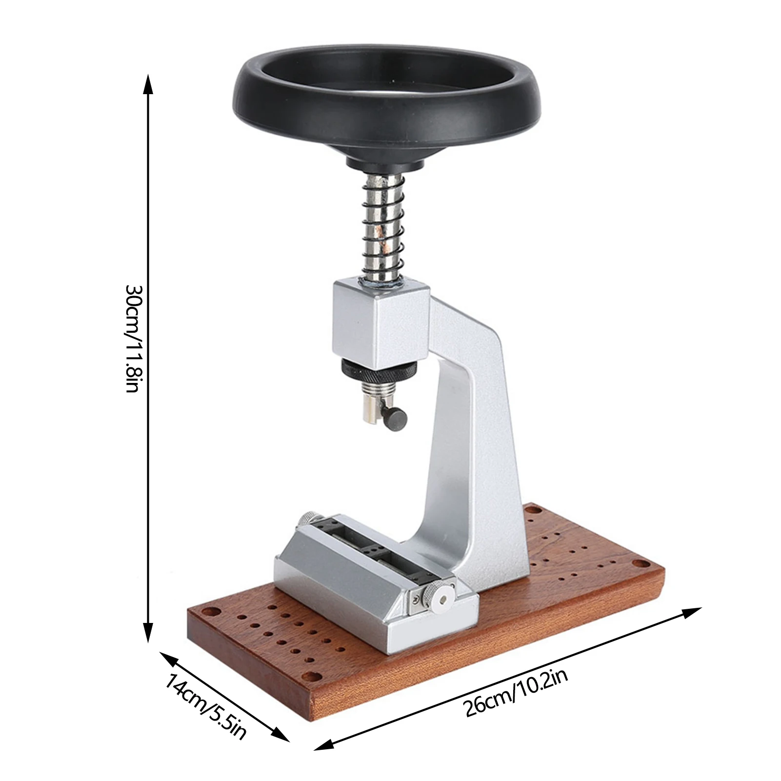 مزيل علبة الساعة 5700 #   فتاحة علبة ساعة مقاعد البدلاء مع أداة إصلاح صانع الساعات بقاعدة معدنية لأداة إصلاح ساعة رولكس / تيودور