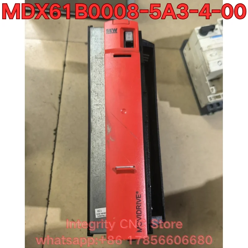 Second-hand MDX61B0008-5A3-4-00 inverter function test is normal