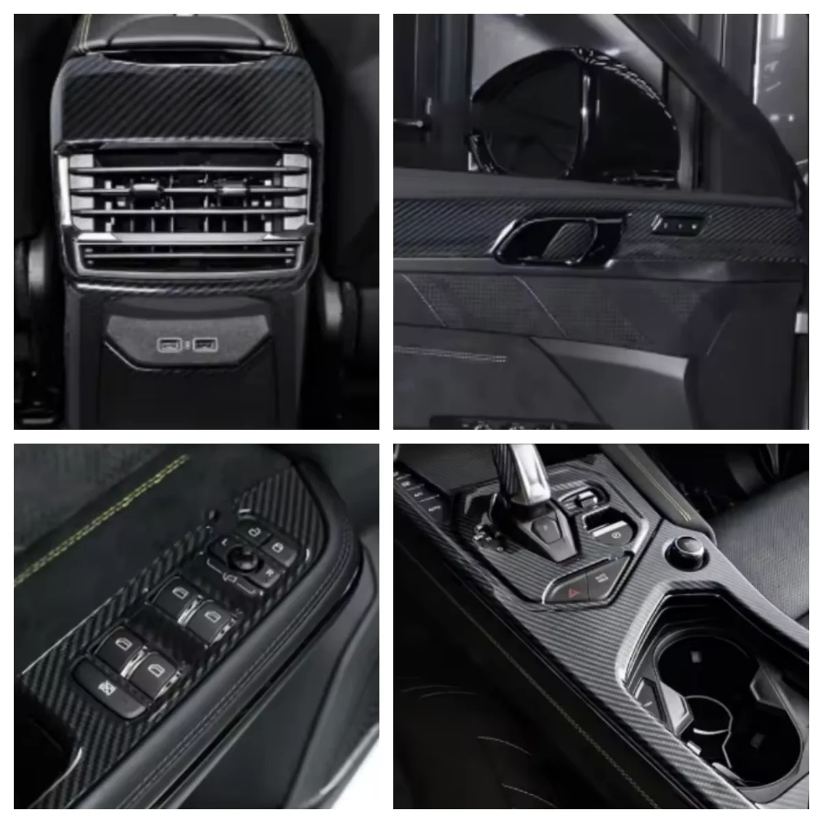 LHD For Link & Colk 05 2021-2023 glass switch/interior door trim/shift frame/rear outlet interior accessories
