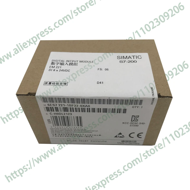 

New Original Plc Controller S7-200 6ES7221-1BF22-0XA0 6ES7 221-1BF22-0XA0 Moudle Immediate delivery