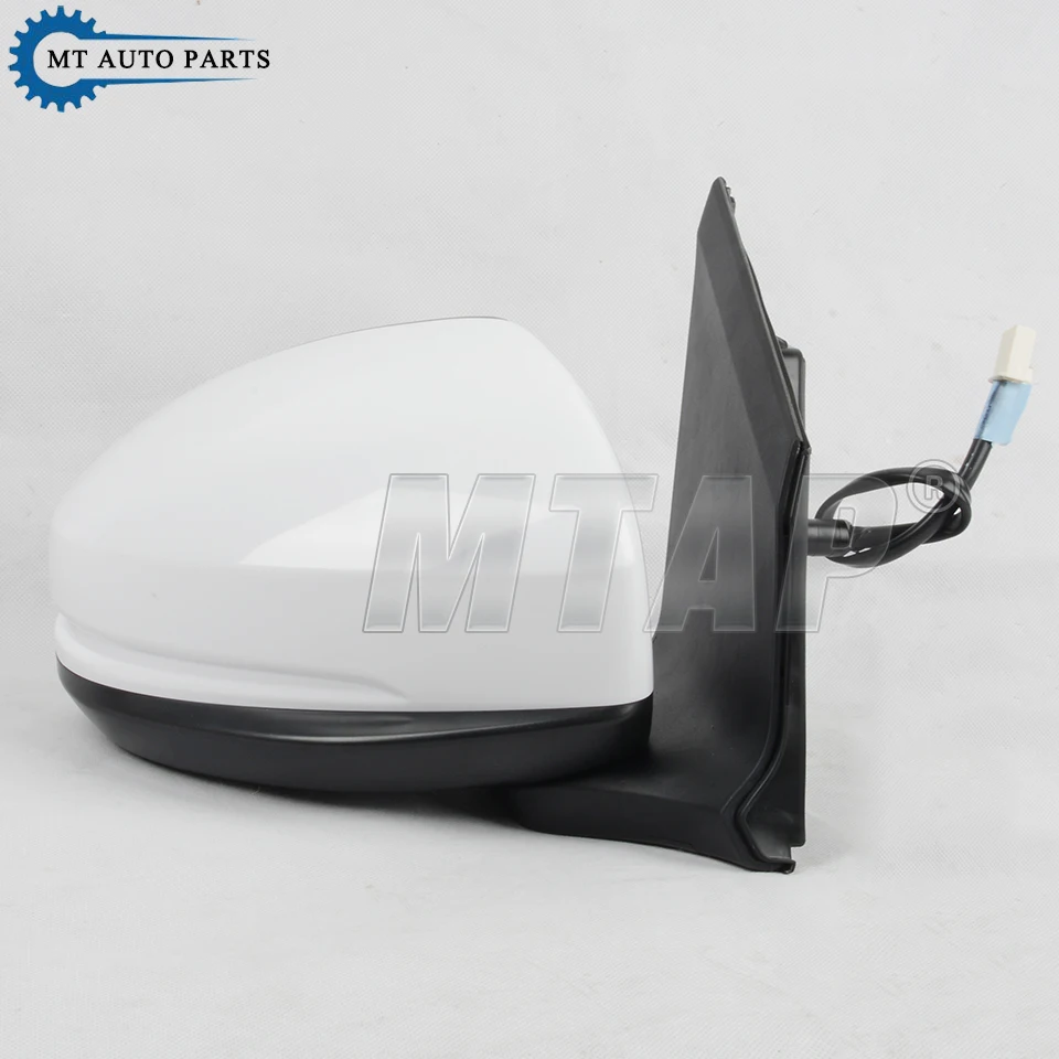 MTAP Outer Rearview Side Mirror Assy For HONDA CITY GM6 2015 2016 2017 2018 3-PINS Without LED / 5-PINS With LED Light