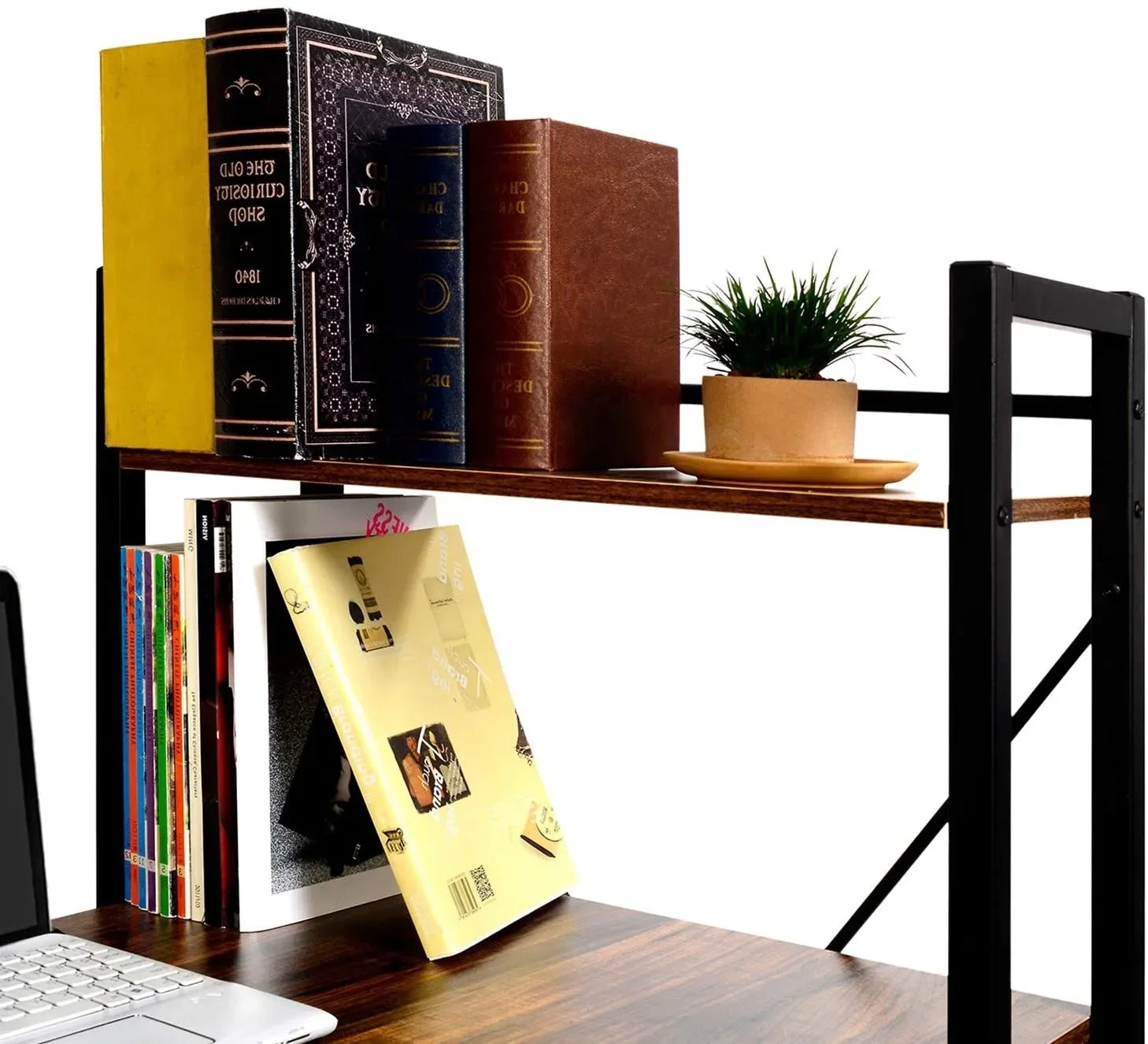 

Furniture Computer study reading table computer table with bookshelf manufacturer supply