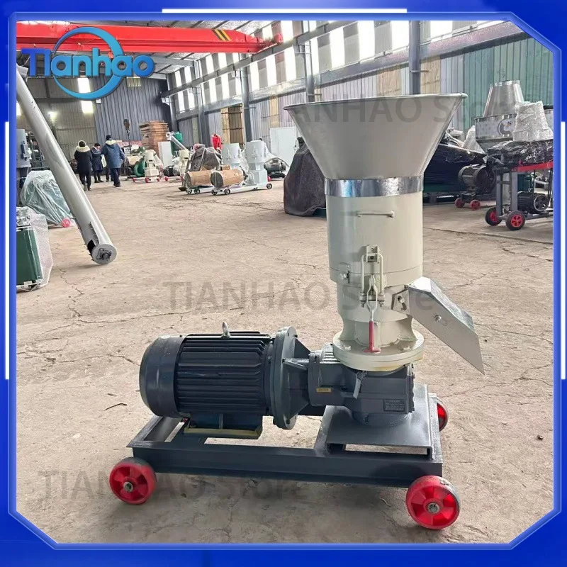 For 210 Type Rotary Corn Feed Pellet Machine for Chicken Duck Pig Cow Sheep Feed Production Line and Forage Feed Machine
