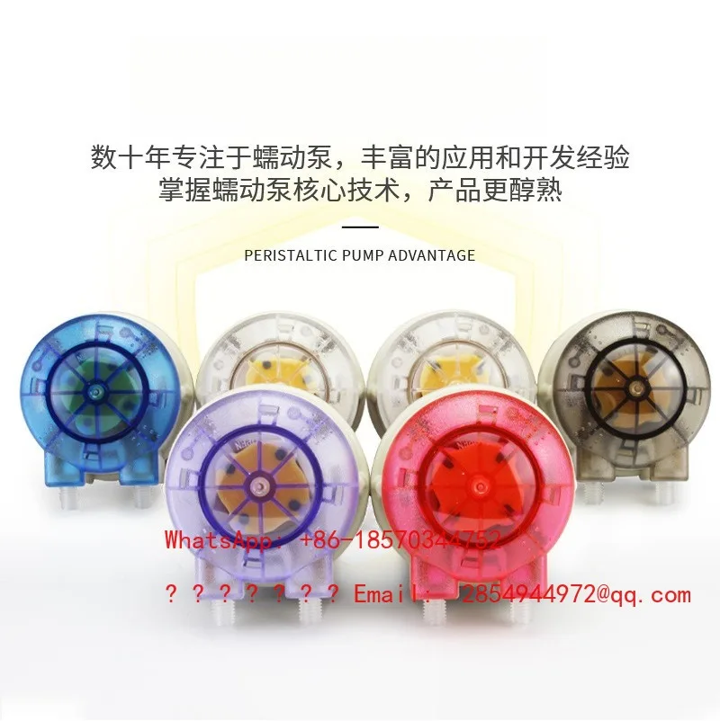 Mini Micro Peristaltic Pump 104KA Metering Pump, Small Laboratory DC 12v24v Self-priming Pump Peristaltic Pump