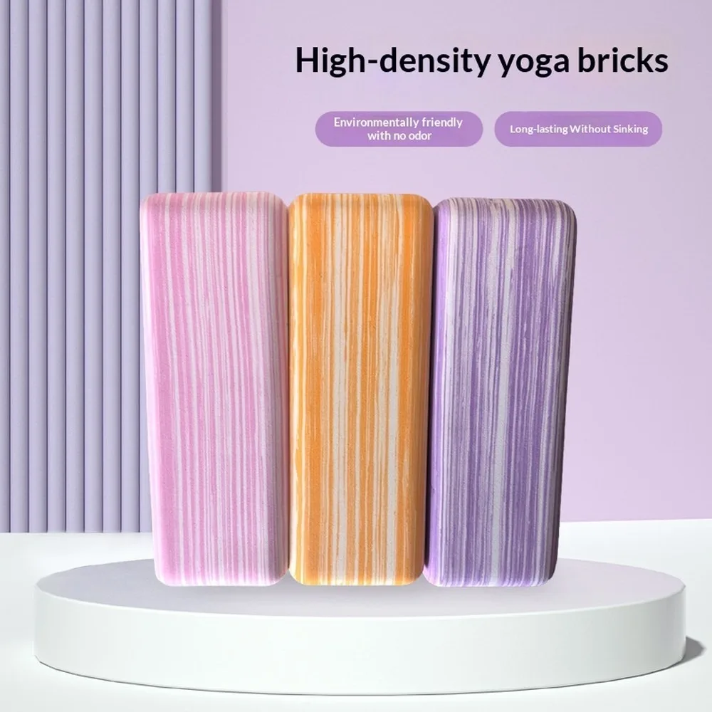 High Density EVA Yoga Block for Women Home Fitness Dance Leg Stretching Beginner Practice Aid