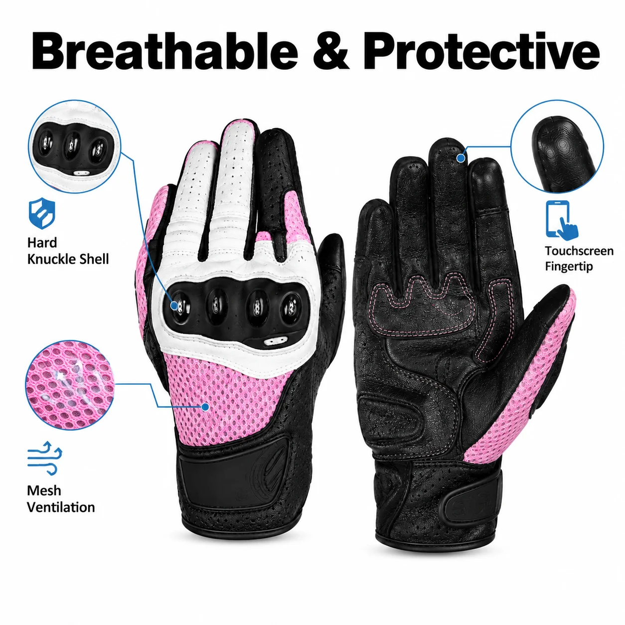 Guantes de Motociclismo para M - Motorcycle Glove Knuckle reseña y precio