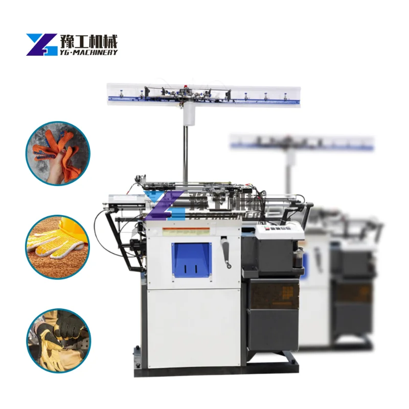 Nitrile Half Dipping Glove Machine Labor Coated Glove Diping CNC Machine Work Gloves