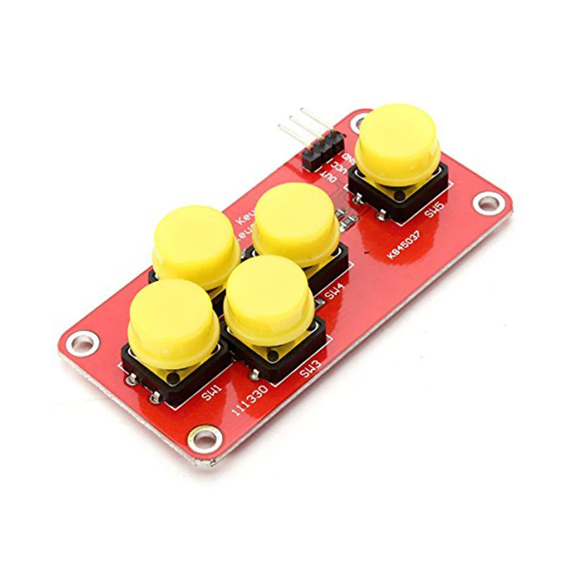 AD Keyboard Simulate Five Key Module Analog Button for arduino Sensor Expansion Board