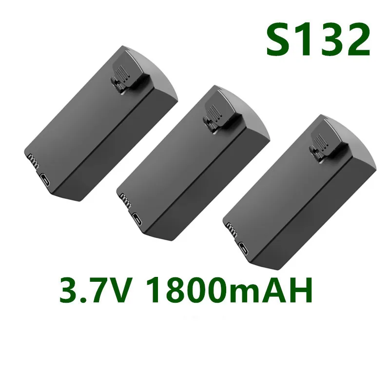 Новый S132 GPS RC бесщеточный самолет интеллектуальное предотвращение препятствий, HD аэрофотосъемка складной дрон 3,7 В 1800 мАч аккумулятор 3 шт. Новый S132 GPS RC бесщеточный самолет интеллектуальное предотвращение препятствий, HD аэрофотосъемка складной дрон 3,7 В 1800 мАч аккумулятор 3 шт.