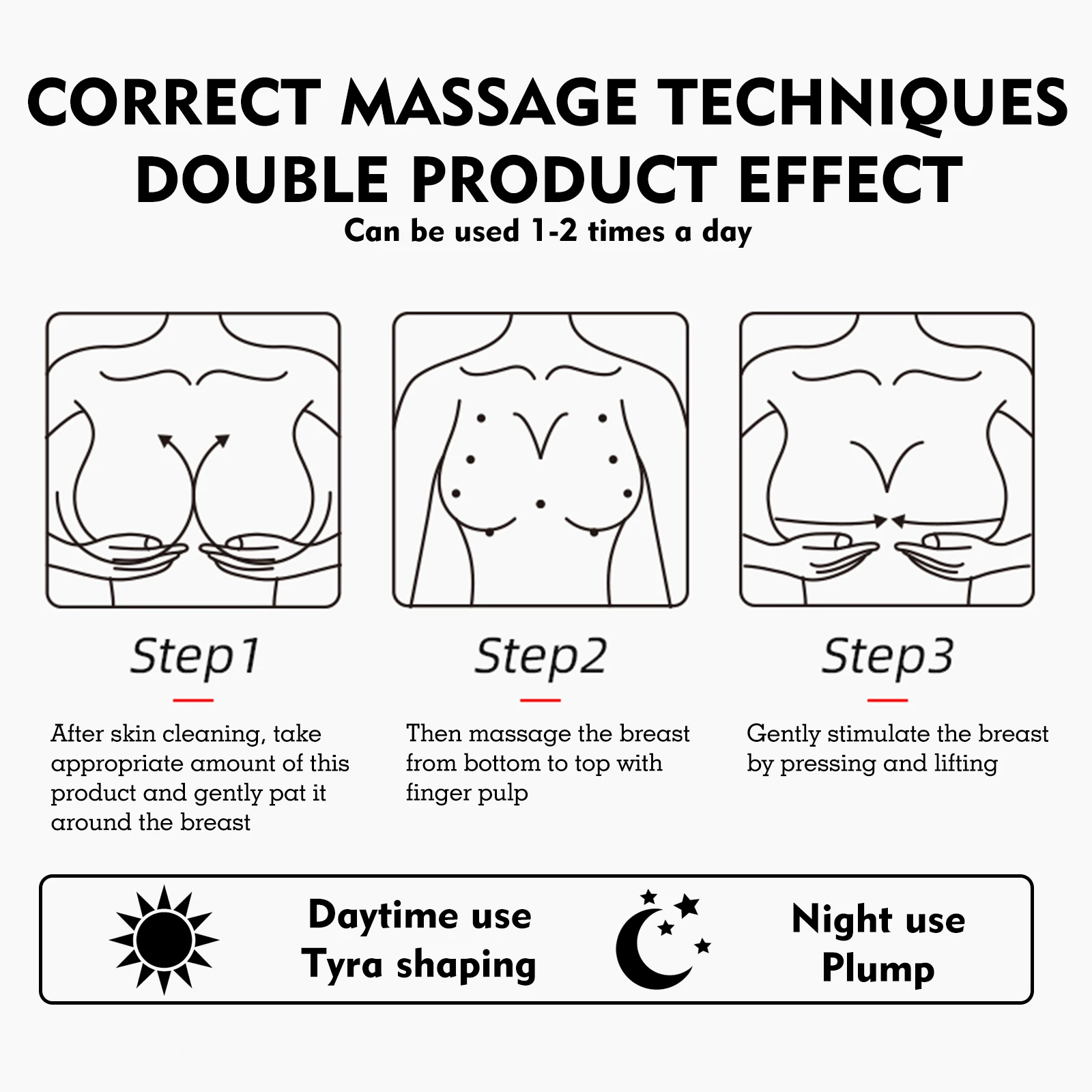 1-4 قطعة أسطوانة الزيوت العطرية لشد الثدي تعزز الامتلاء يشد زيت العناية بالتدليك للبشرة المغذية الناعمة الممتلئة