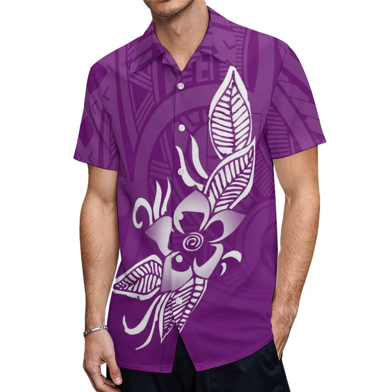 Personalizado samoa clube casa roupas de festa para mulheres vestido longo plissado para meninas vestido para combinar camisa masculina polinésia para meninos topo