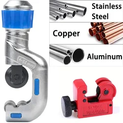 Tube Cutter,4-32mm/3-16mm Stainless Steel Ball Bearing Pipe Cutter Tube Cutting Tool for Copper Aluminum Stainless Steel Compact