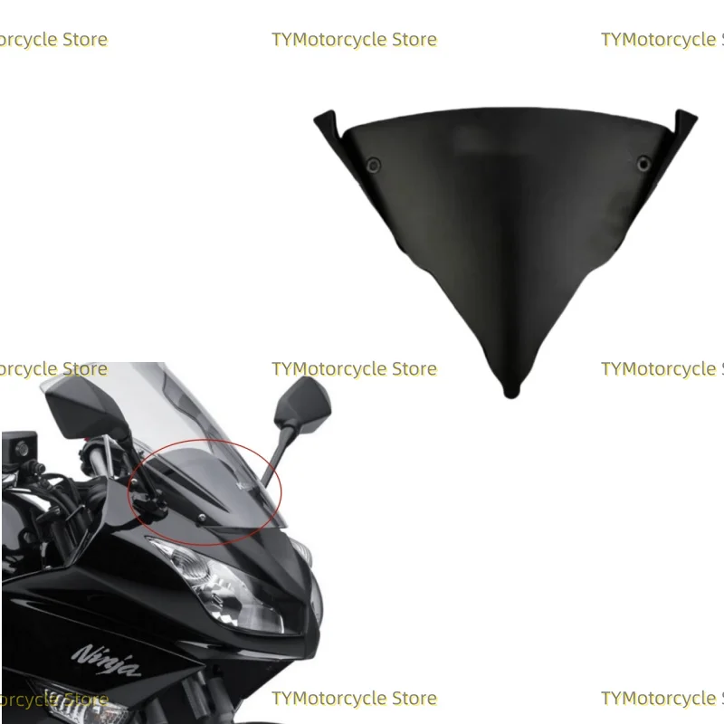 Nose Headlight Cover Top Front Panel Head Fairing Uppe Fit For Kawasaki Ninja650 Ninja 650 ER 6F ER6F ER-6F 2009 2010 2011