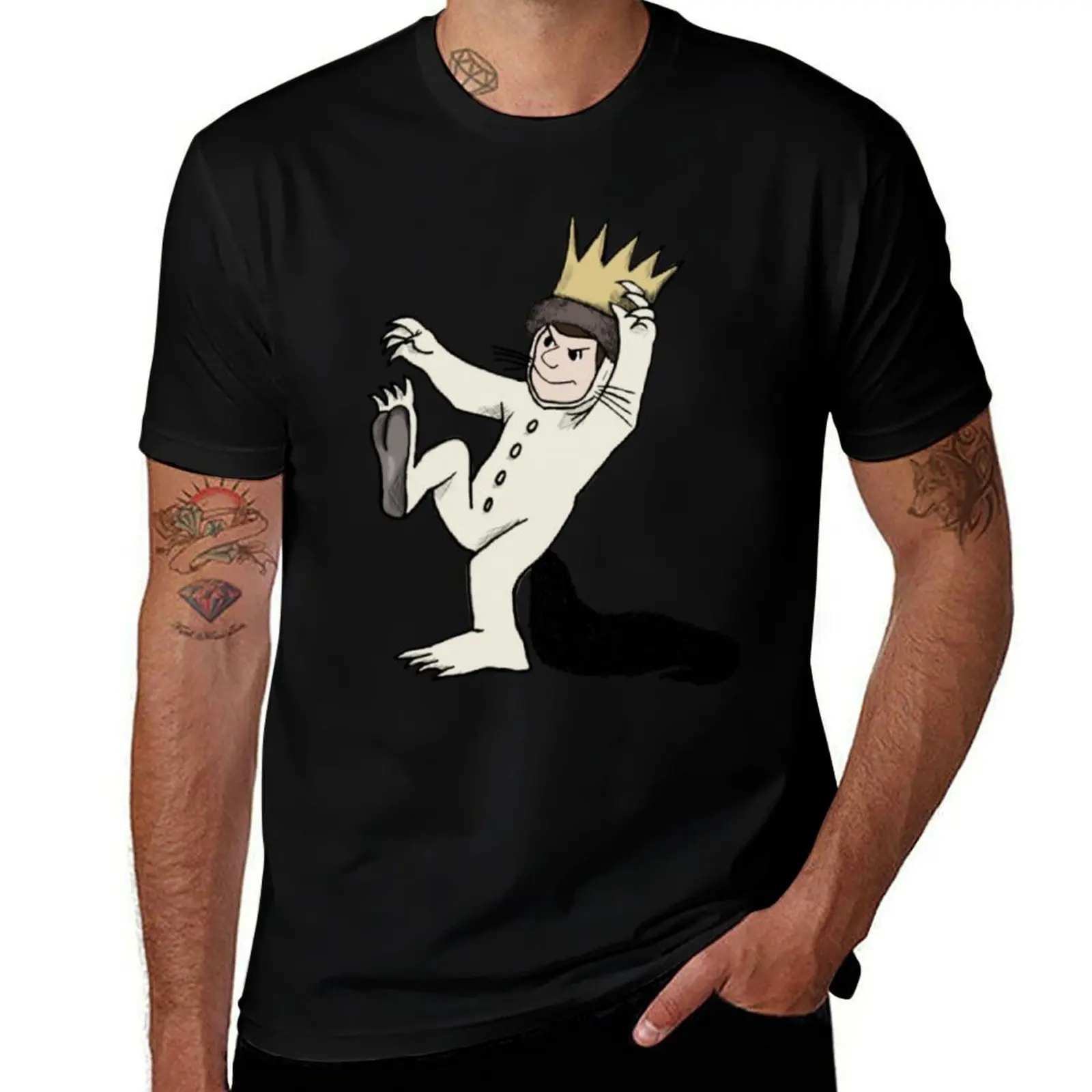 

Max, Where the wild things are T-Shirt t shirts for man slim fit man t shirt luxury t shirt custom print T-Shirt