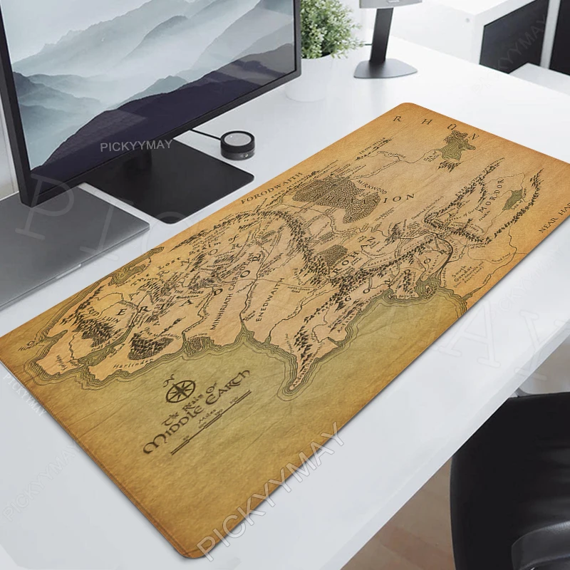 

900x400 Mouse Pads Old Map Movie Gaming Mousepads Large Mousepad Retro Rubber Mat Company Computer Desk Mat For Gift