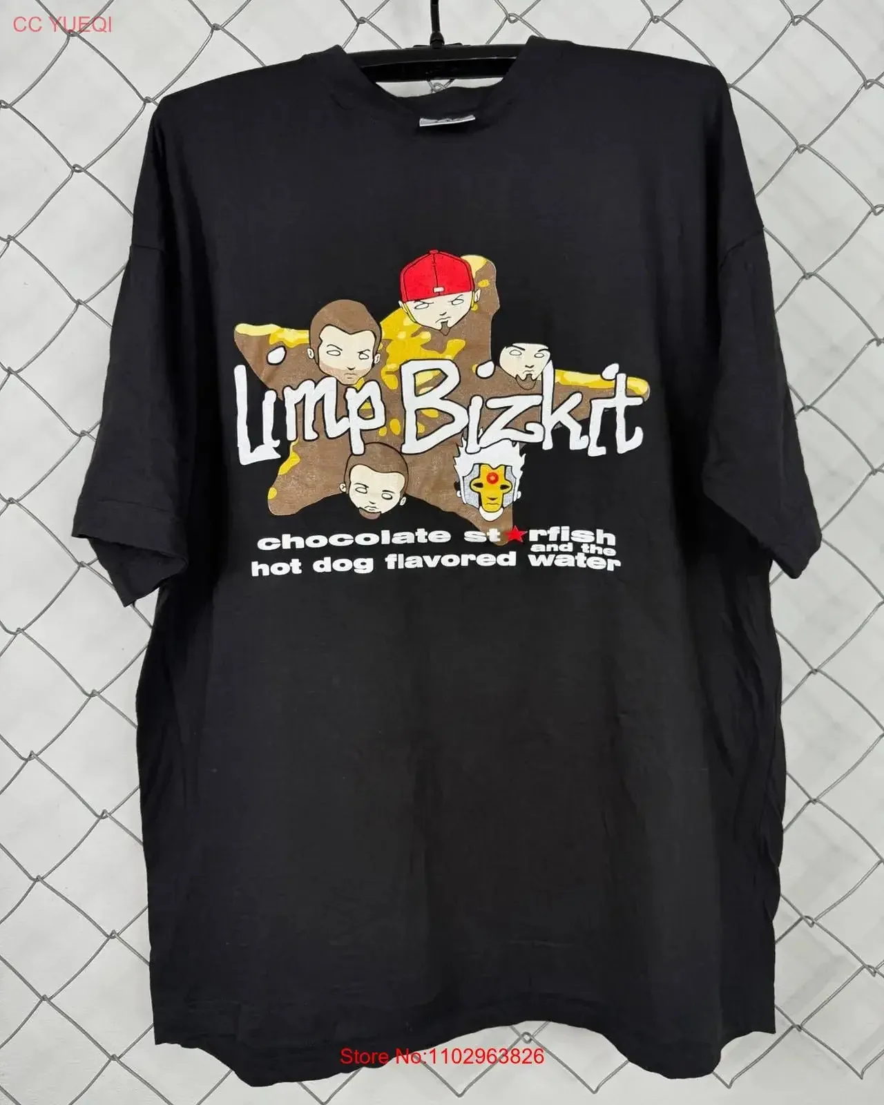 

Limp Bizkit Band Shirt Rare Design Black Short Sleeve Unisex Shirt Vtg WA1800 Men's Summer Top Men Top Aesthetic Clothes