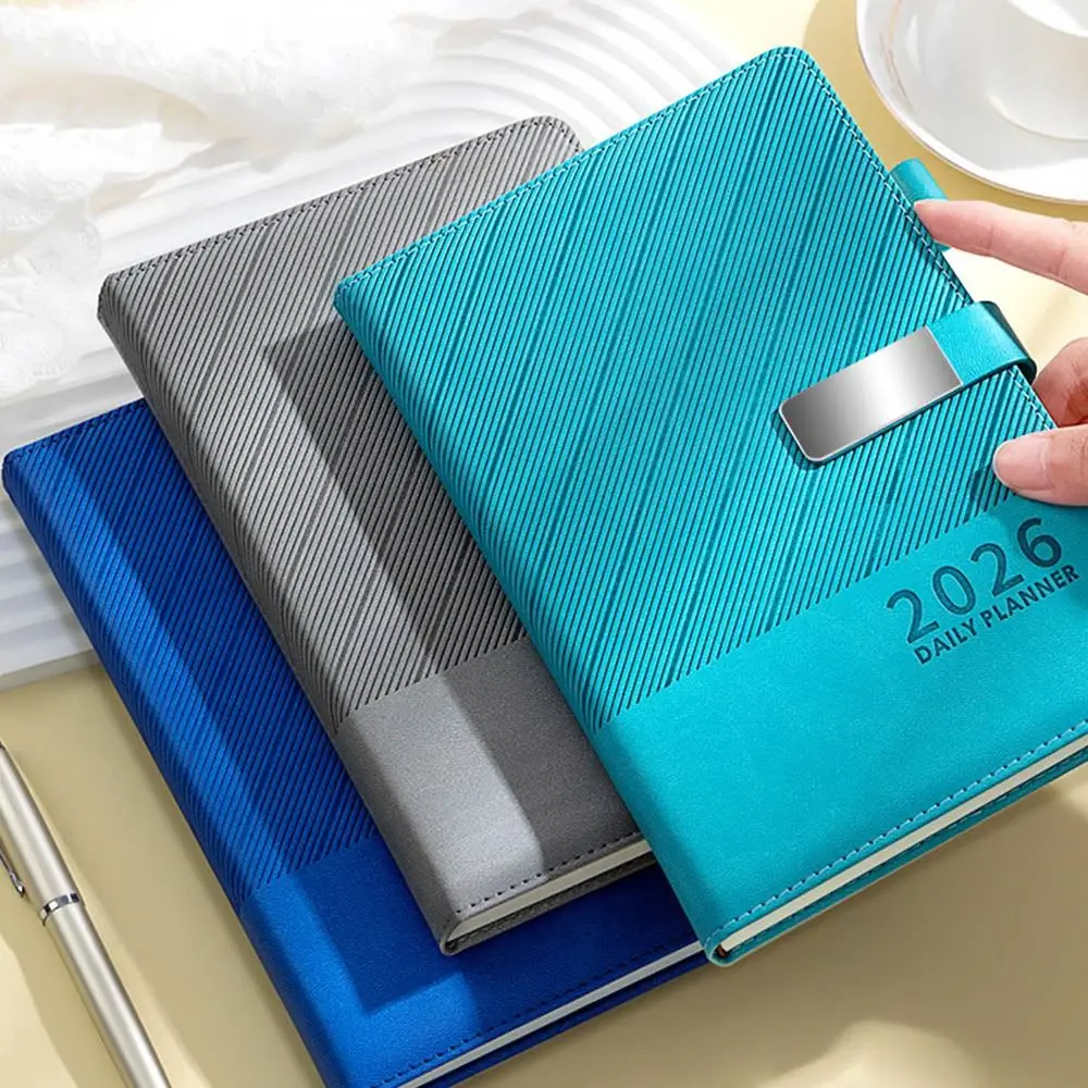 Time Management 2026 Schedule Planner Notepad 365 Days Efficiency A5 English Daily Plan Notebook Wear-resistant To-do List