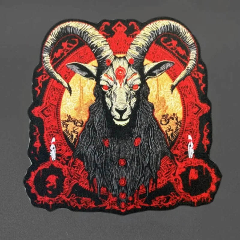 Evil Goat parche táctico con velcro morale para mochila y ropa - imagen 3