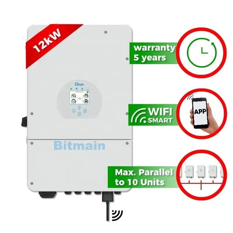 Deye 48v 12kw SUN-12K-SG04LP3 EU Hybrid Solar Inverter