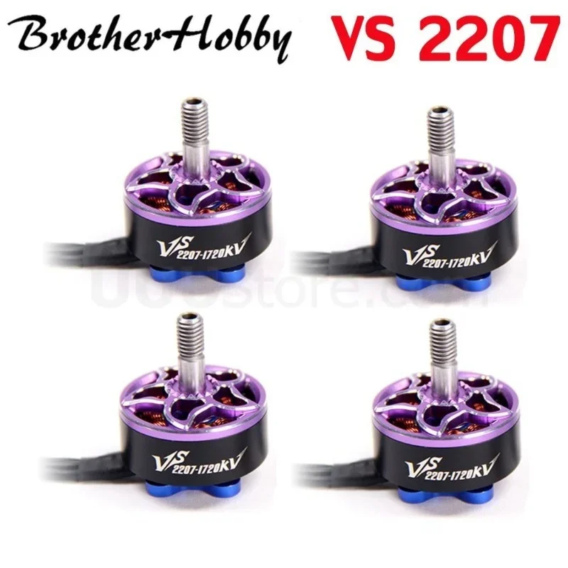 SkyDElBrotherHobby VS 2207 2700KV / 2400KV / 2700KV 4-6S Brushless Motor for FPV Racing Freestyle Drone and FPV MultiRotor&Quand
