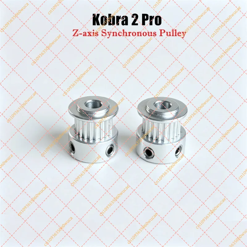 for ANYCUBIC Kobra 2 Pro 3D Printer Parts Z-Axis Synchronous Pulleys Lead Screws 2pcs