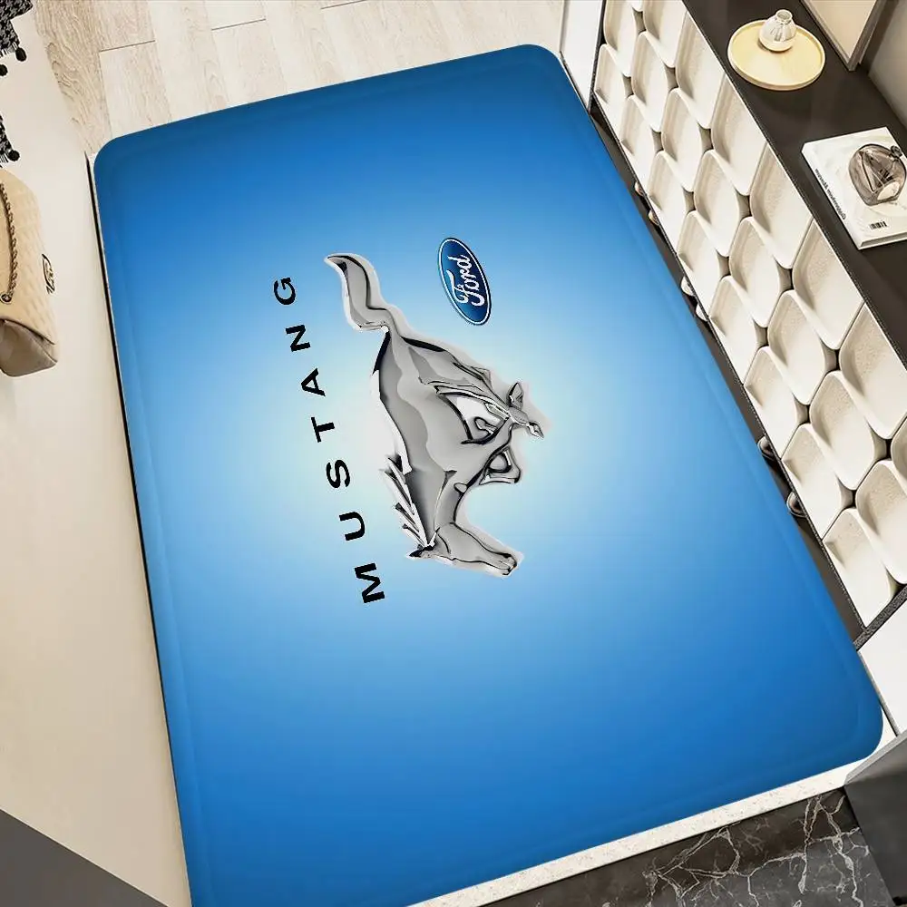 

Horse Mustang Room Mats Nordic Style Home Doormat Bathroom-Toilet Mats Bedroom Hotel Decor Mat