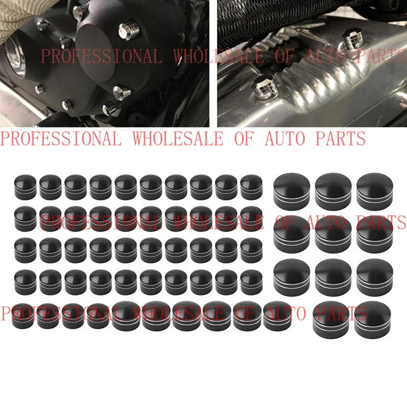 V+ 61X Engine Bolt Cap For Harley Touring Road King Electra Glide 1999-2006