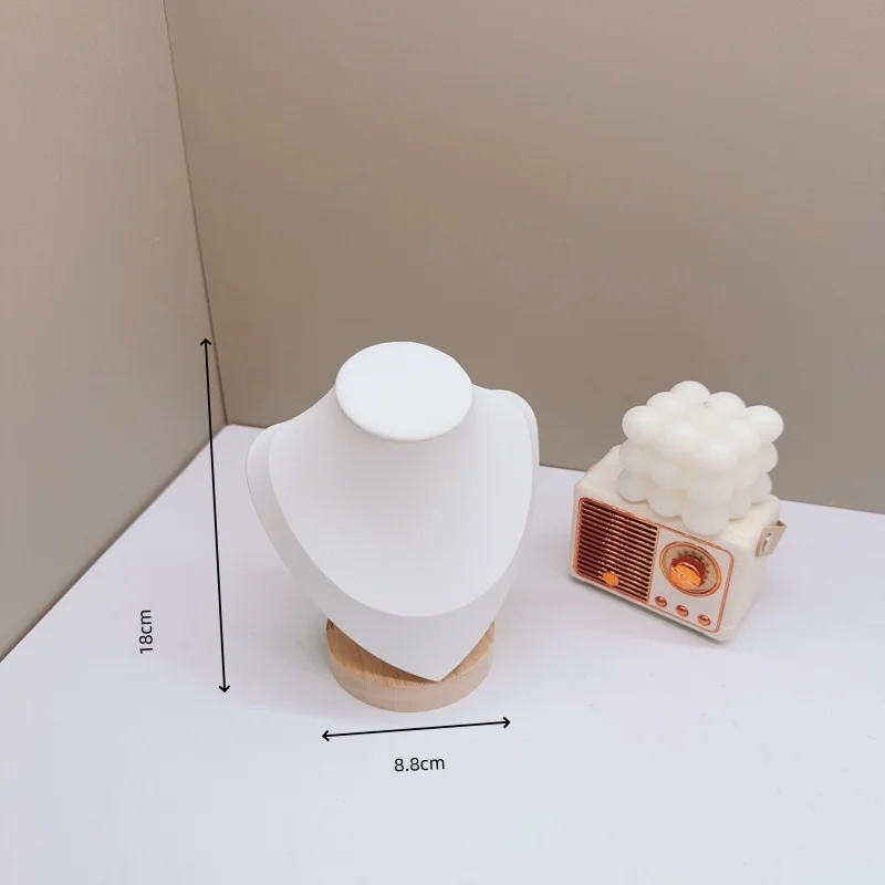 Holz-Halskettenständer Schmuckkästchen Aufbewahrungshalter Anhänger-Schmuckständer Geeignet für Heim- oder Ladenausstellung – Detail 8