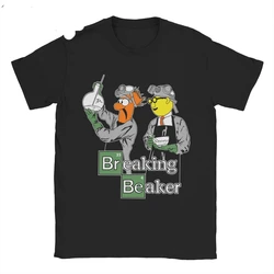 Breaking Beaker the Muppets Show T Shirt Men's  Cotton Vintage T-Shirts Round Collar  Tees Short Sleeve Clothes Summer