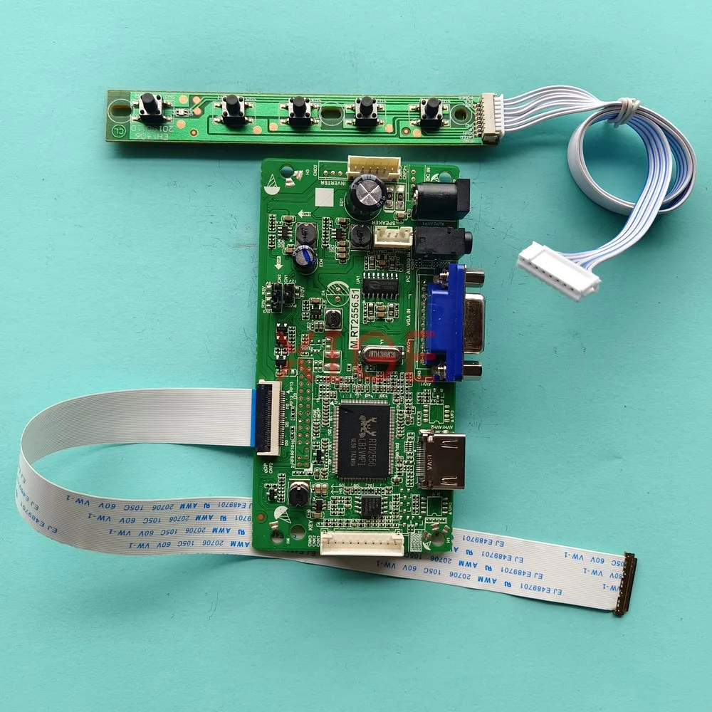 

LCD Controller Driver Board For B140XTN03.2 B140XTN03.3/3.4 DIY Kit Laptop Screen VGA HDMI-Compatible 14" 30 Pin EDP 1366x768