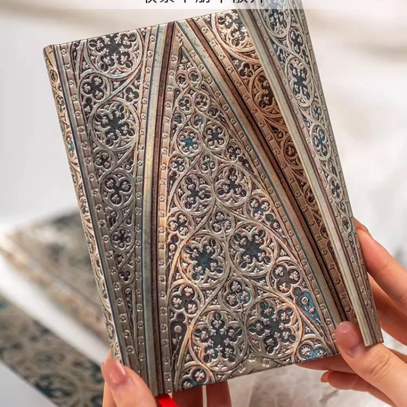 Notebook art book Milan cathedral premium European hard shell retro notepad high value diary stationery exquisite merchandise