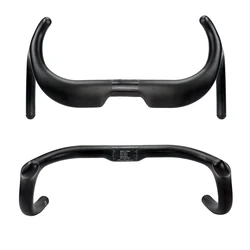 New Carbon Fiber Track Cycling Handle Gravel Road Bicycle Handlebar TT Bike Handlebar UD Matte 31.8MM